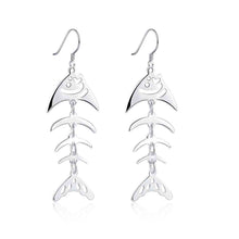 silver earing snowflake drop kupe margarida 226 ELY