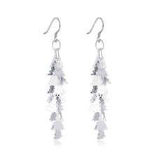 silver earing snowflake drop kupe margarida 226 ELY