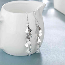 silver earing snowflake drop kupe margarida 226 ELY