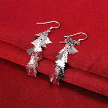 silver earing snowflake drop kupe margarida 226 ELY