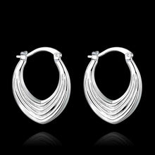 silver earrings Heart Wire clip orecchini prices in euros 7 2 ELY