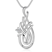 silver plated pendants Inlaid Stone Starfish tenis masculino jewerly accessories211 ELY