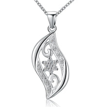 silver plated pendants Inlaid Stone Starfish tenis masculino jewerly accessories211 ELY