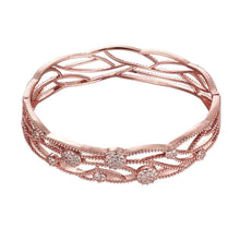 Best Gift 18K Gold Plating bangles Small winding women pulseras joias HBZ 11 ELY