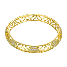 Best Gift 18K Gold Plating bangles Small winding women pulseras joias HBZ 11 ELY