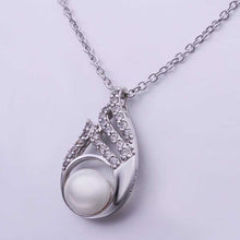 Best Gift 18k gold plated necklaces flower pear colares charms 55 ELY