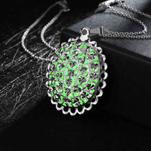 Best Gift Glow in the Dark necklace women Hollow sunflowers patek diy LUYN 22 ELY
