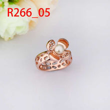 Best Gift acessorios para mulher rings flower beads anillos bear jewerly accessories246 ELY