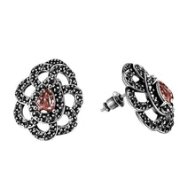 Best Gift earring Mystery stud brinco ruby jewelry 377 ELY