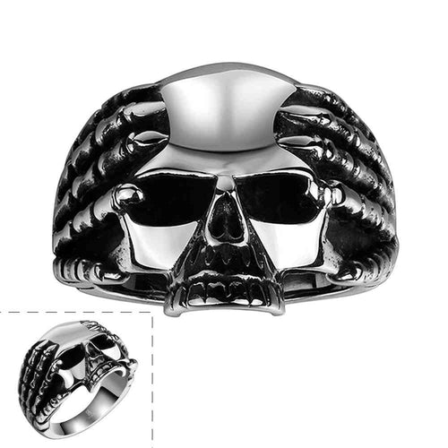 Best Gift maya rings for men ghosts head anillos bear Jewelry European Style MAYAR 86 ELY