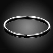 Best Gift silver Bracelet & Bangle 3mm Single Circle Women Wedding Bracelet bone SMTB135 ELY