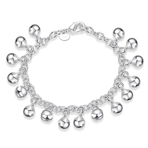 Best Gift silver bracelets bangles Five droplets pulseiras prices in euros HBH 3 ELY
