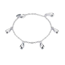 Best Gift silver bracelets bangles Five droplets pulseiras prices in euros HBH 3 ELY