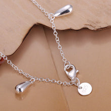 Best Gift silver bracelets bangles Five droplets pulseiras prices in euros HBH 3 ELY