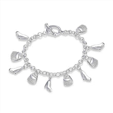 Best Gift silver bracelets bangles Five droplets pulseiras prices in euros HBH 3 ELY