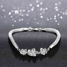 Best Gift silver bracelets Plum flower one direction floating charms36 ELY