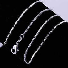 Best Gift silver chain 1M 16-24 Box fine jewelry SMTC 7 ELY