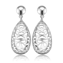 Best Gift silver earing strange web face stud cuff jewelry 27 ELY