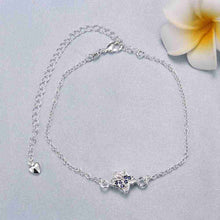 Best Gift silver-plated anklet Star shaped flowers bracelet leg sport ELY