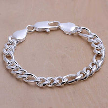 Best Gift silver plated bracelets 12M sideways men bracelet Personalized HBH 23 ELY