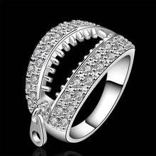 Best Gift silver plated engagement ring lasuo holow men ring bijouterie 85 ELY