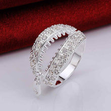 Best Gift silver plated engagement ring lasuo holow men ring bijouterie 85 ELY