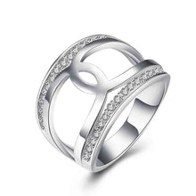 Best Gift silver plated engagement ring lasuo holow men ring bijouterie 85 ELY