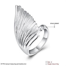 Best Gift silver plated ring Angel Wings aneis fine jewelry 122 ELY