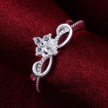 Best Gift silver wedding rings crown a easy way men ring 7 ELY