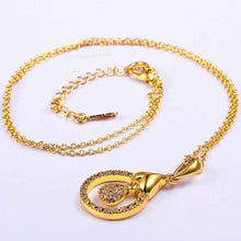 18K Gold Plated pendant necklace casual circle collier plastron jewerly accessories SKGN 41 ELY