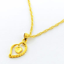 24k gold plated necklaces peach collier femme charms274 ELY