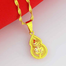 24k gold plated necklaces peach collier femme charms274 ELY