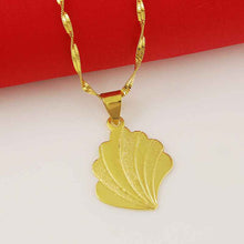 24k gold plated necklaces peach collier femme charms274 ELY