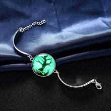 Glow in the Dark bracelets bangles Green tree pulseira masculina Factory HBH 81 ELY