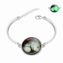 Glow in the Dark bracelets bangles Green tree pulseira masculina Factory HBH 81 ELY