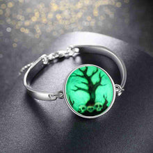 Glow in the Dark bracelets bangles Green tree pulseira masculina Factory HBH 81 ELY