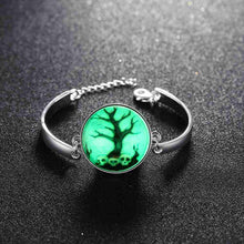 Glow in the Dark bracelets bangles Green tree pulseira masculina Factory HBH 81 ELY