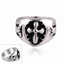 Maya stainless steel rings for men Mysterious for black cross men ring accessories MAYAR 2 ELY