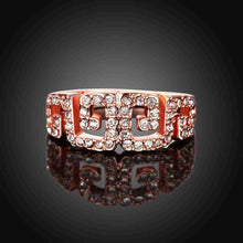 acessorios para mulher engagement ring Pierced letters aliancas accessories317 ELY