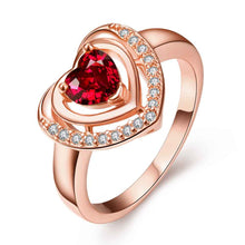 acessorios para mulher rings Insets triangle opal ruby jewelry159 ELY