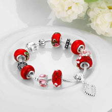 jewelry of silver bracelets Hollow Beads pulseira ruby jewelry ELY