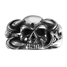 maya rings Cranial silver head ring men joias MAYAR1 9 ELY