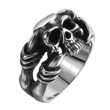 maya rings Cranial silver head ring men joias MAYAR1 9 ELY