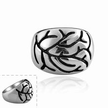 punk style stainless steel rings Terror Vascular bague femme Factory MAYAR 1 ELY