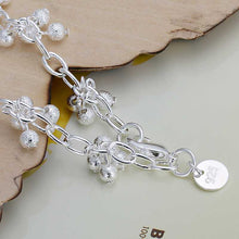 silver plated bracelets Sand grapes bead friendship bracelets Personalized HBH 15 ELY