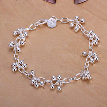 silver plated bracelets Sand grapes bead friendship bracelets Personalized HBH 15 ELY