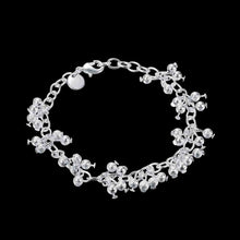 silver plated bracelets Sand grapes bead friendship bracelets Personalized HBH 15 ELY