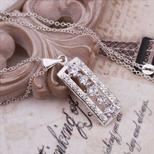 silver plated necklace men Classic Long Circle bead necklace Personalized2 2 ELY