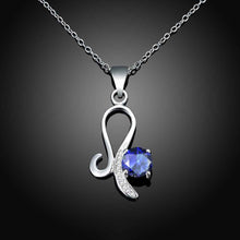 silver plated stamp pendant necklace Insets octopus maxi colar Costume Jewellery ELY