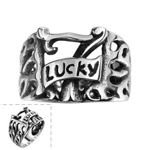 stainless steel wedding ring lucky opal jewelry display MAYAR 96 ELY